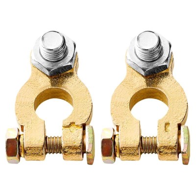 电瓶桩头卡子纯铜加厚接头夹子