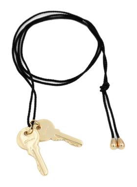 CHU楚妞 金钥匙编织项链SPZC2511