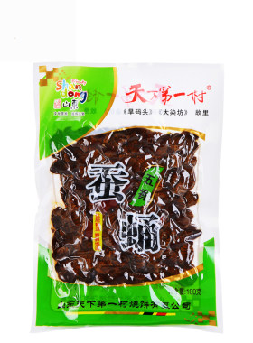 天下第一村山东特产五香水煮昆虫