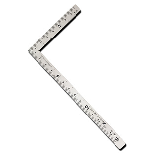 日本亲和shinwa企鹅牌迷你直角尺90度不锈钢角尺小型曲尺拐尺木工