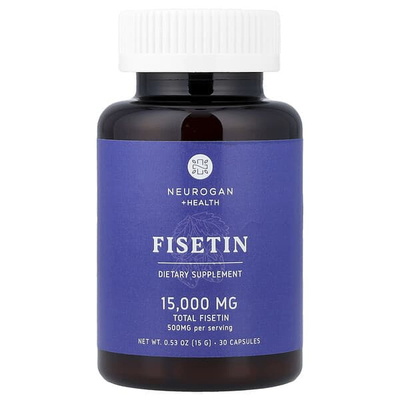 Neurogan Health,非瑟酮，500 毫克，30 粒胶囊