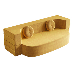 模块压缩折叠沙发床一体两用新款小户型卧室客厅单双人懒人榻榻米