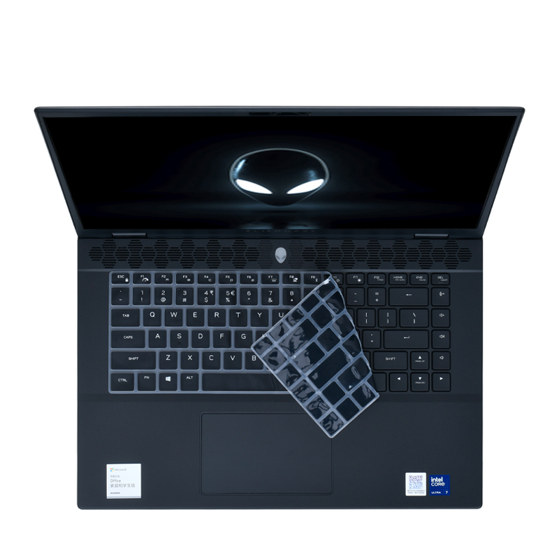 适用外星人M16 R2键盘膜M17 R5笔记本M15 R7超薄透明X17电脑防尘垫X15 R6按键硅胶保护套X17R1全覆盖屏幕膜