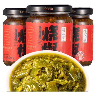 渡江宴烧椒酱拌面拌饭烧菜