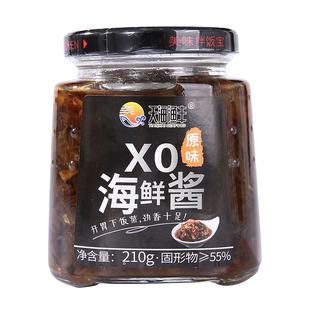 1瓶 xo酱天海渔丰XO海鲜酱银虾酱广东阳江特产拌面酱拌饭酱香辣味