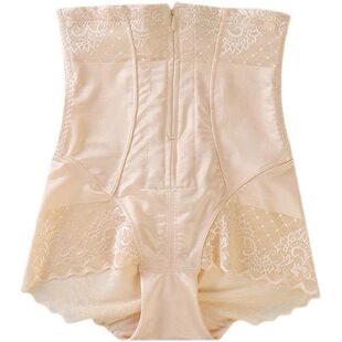 高腰排扣拉链塑身神器高腰安全裤产后塑形提臀束腰美体收腹内裤女