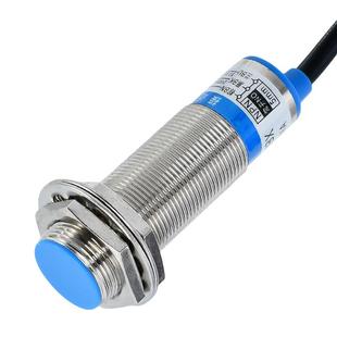 M18接近开关LJ18A3三线24V金属感应NPN常开二线220V电感式传感器