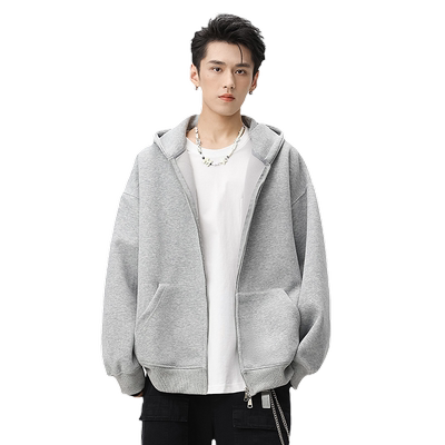 HomePanda重磅连帽开衫卫衣男
