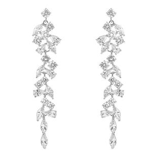 DODOGOGO流苏耳环女耳坠轻奢气质高级感耳夹耳钉2025新款爆款耳饰