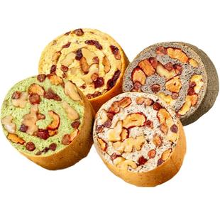 车轮坚果全麦面包果仁整箱营养早餐零食吐司学生健康代餐饱腹食品