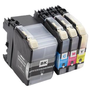 适用兄弟MFC-J200墨盒LC549XL LC545XL MFC-J3270 J3520 DCP-J100 J105多功能打印机墨盒墨水LC599XL LC595