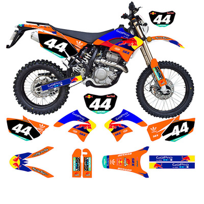 鑫源贴花贴纸贴膜改装越野摩托车