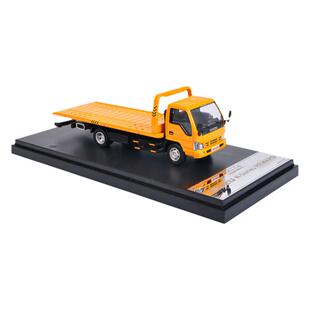 五十铃拖车模型 GCD 1:64 Isuzu 4k拖板车道路清障车合金汽车模型
