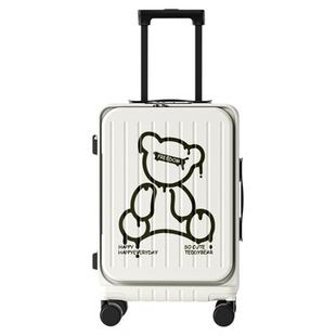 超大容量行李箱2025新款侧开盖旅行箱20寸多功能拉杆箱密码箱男女