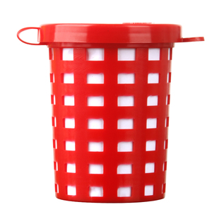 纯熟料鱼饵盒虾笼渔网饵料杯大号诱饵杯饲料食料蚯蚓饵料盒饵料杯