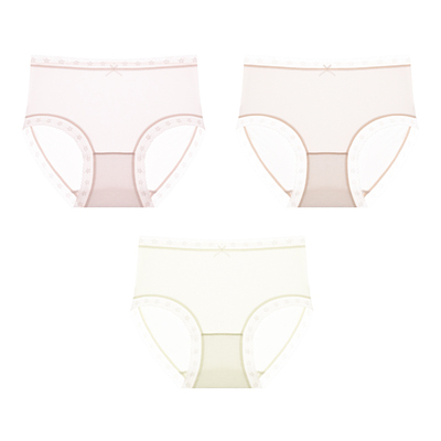 冰丝内裤女无痕蚕丝抑菌透气凉感