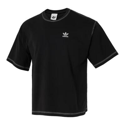 adidas阿迪达斯三叶草男子运动休闲短袖T恤JW0971