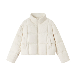 【泡芙2.0】indicia标记2025巨好看羽绒服保暖90%鸭绒外套女YR250