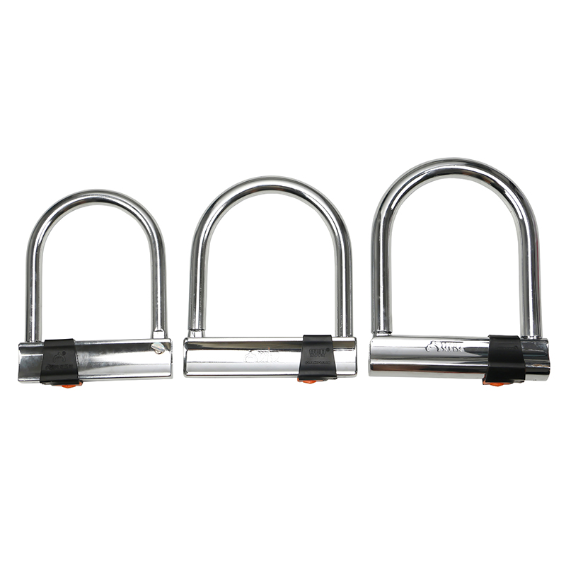 好汉抗60吨液压剪摩托车锁电瓶电动车锁防剪u型锁防盗锁大U形锁具