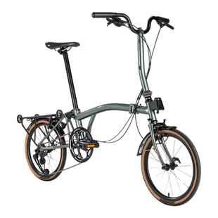 洛克兄弟折叠自行车16寸7速三折叠便携成人铬钼钢旅行通勤城市车