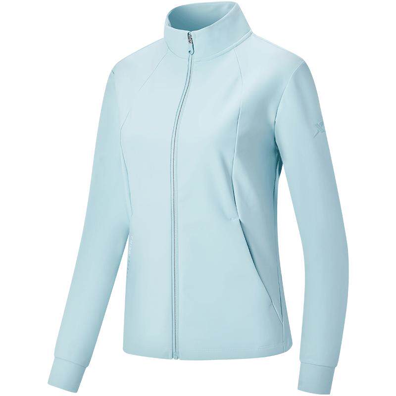 特步外套女2026年春季新款训练服立领上衣运动风衣女974128060376