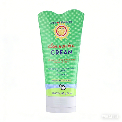 加州宝宝有机芦荟面霜夏季修护