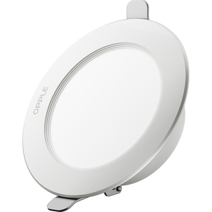 欧普照明铝材铂钻筒灯升级款高显色无主灯照明客厅走廊嵌入式筒灯