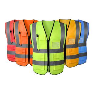 反光背心安全施工马甲反光衣工地监护建筑园林环卫网眼荧光安全服