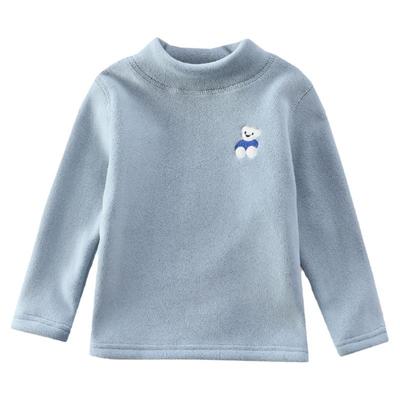 秋冬男童女童奥粒绒打底衫