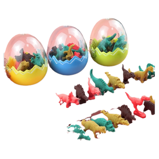 创意恐龙蛋橡皮擦 小学生儿童橡皮擦得干净不留痕卡通迷你可爱小恐龙造型橡皮象皮幼儿园文具奖品小礼物批发