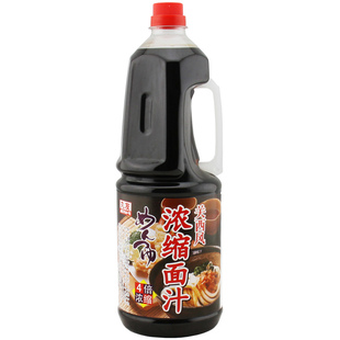 日本丸友关西风浓缩面汁乌冬汁关东煮汁寿喜锅汁昆布鲣鱼冷面2kg
