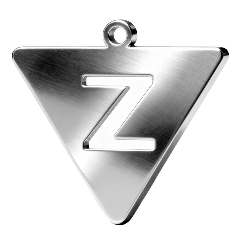 柳木诗梦同款项链叶梦Z字母嘻哈项链