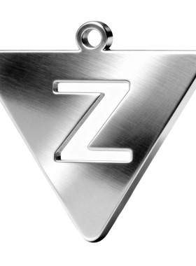 柳木诗梦同款项链叶梦Z字母嘻哈毛衣链甜蜜女友123周边吊坠