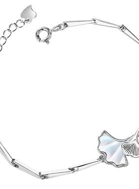 999纯银三生有幸手链送女友礼物