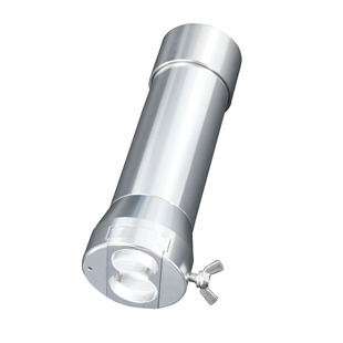 气动AB胶枪2:1双组份1:1推进式铝合金手电筒点胶阀50ML点胶推胶器