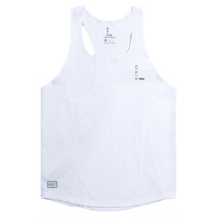 零阻力专业马拉松背心短裤男田径训练比赛服运动跑步套装超轻速干