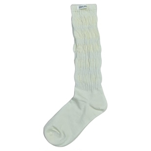 春秋高筒小腿袜女纯棉堆堆袜子女生潮复古及膝盖长筒棉袜冬长袜女