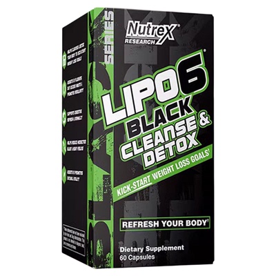 NUTREX CLEANSE 炽天使净化植萃胶囊60粒排除脂肪废物焕新身体