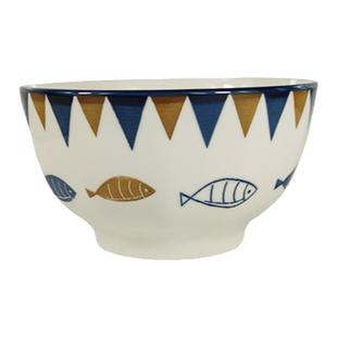 碗家用2024新款中号陶瓷吃饭欧式创意米饭釉下彩加厚碗家用5英寸