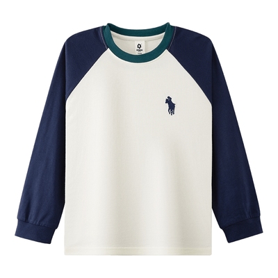 左西男童长袖t恤纯棉2025新款