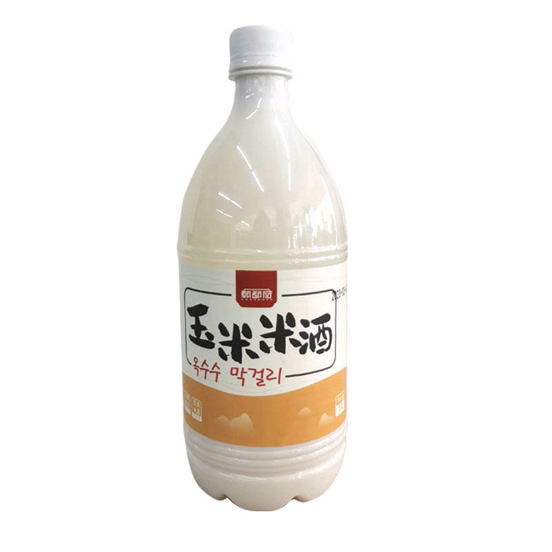朝都府延边奶油米酒朝鲜族特产米酒延吉玉米酒韩国小木屋农家自酿