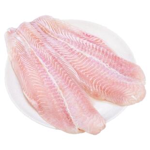 巴沙鱼柳新鲜冷冻免浆非龙利鱼片婴儿无刺无骨鱼肉开背鱼宝宝商用