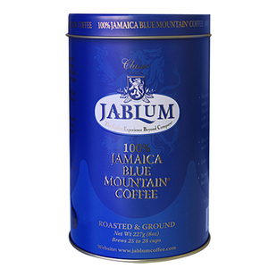 加比蓝JABLUM牙买加蓝山咖啡粉原装进口227g/8oz 罐装精品黑咖啡