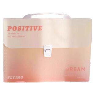 a4手提文件夹试卷袋初中生专用多层大容量文件夹风琴包试卷收纳袋