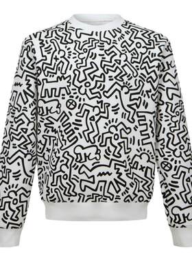 KeithHaring联名运动卫衣波司登