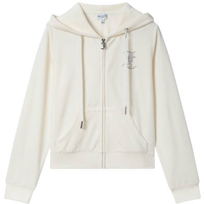 JuicyCouture橘滋丝绒短外套