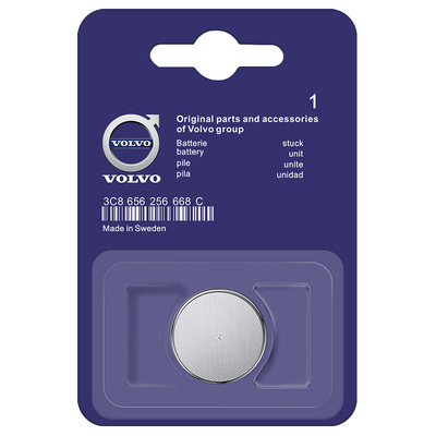 volvo沃尔沃V40 S40汽车钥匙电池原装原厂V60 S90 C30 XC90 T5 T6