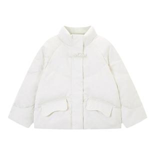 【门店同款】迪迪鹿童装女大童羽绒服儿童冬季新款中国风羽绒外套