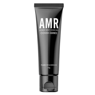 amr阿姿美尔男生专用素颜霜男士化妆品BB霜自然色粉底液遮瑕痘印