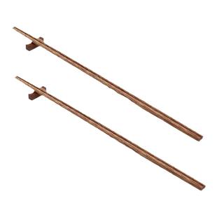 加长筷子捞面筷火锅筷油炸鸡翅木质炸油条的家用实木筷防烫长公筷